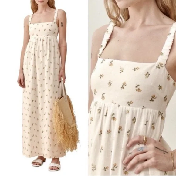 Reformation Tana Linen Sundress - Picture 2 of 10